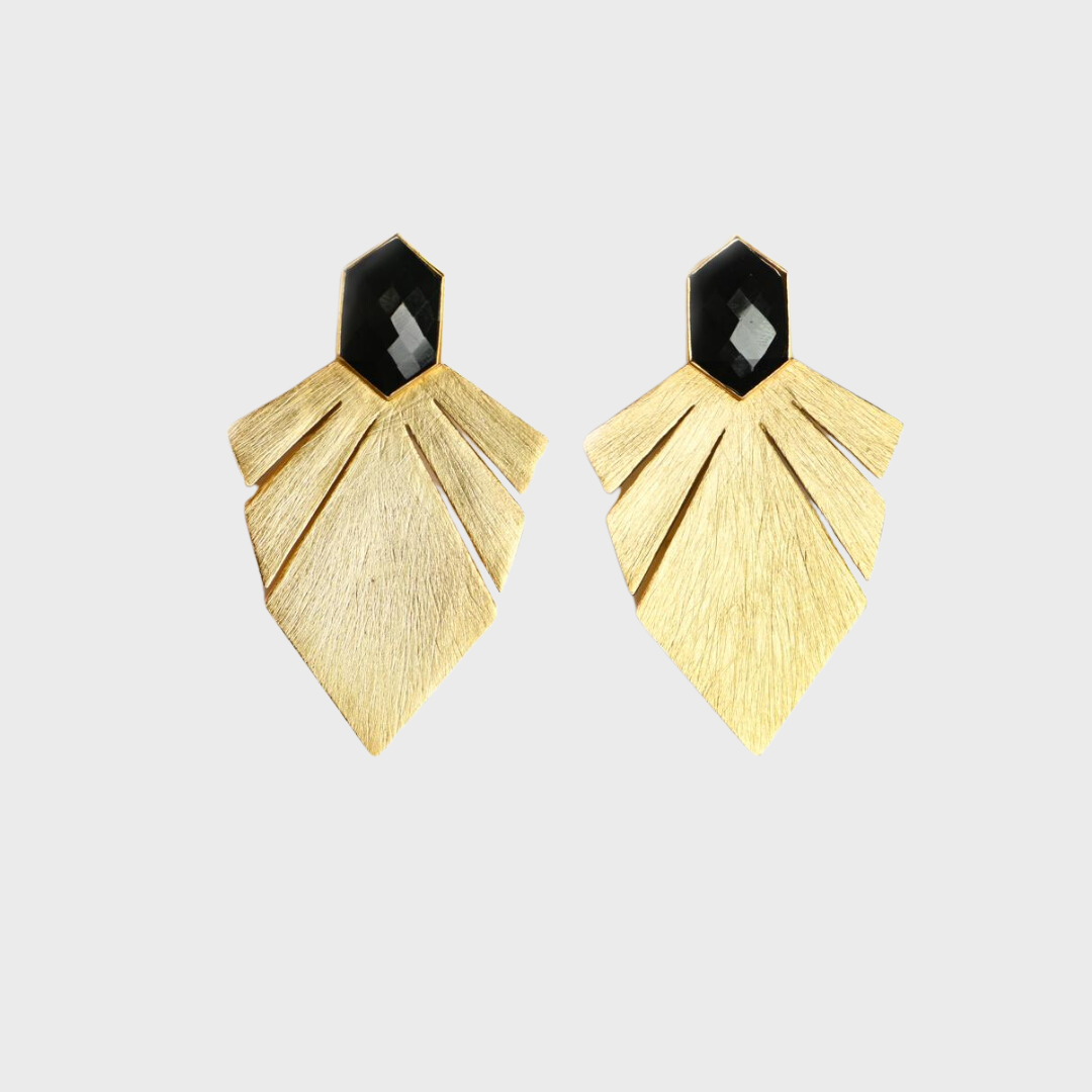 KERES Black Onyx Earrings