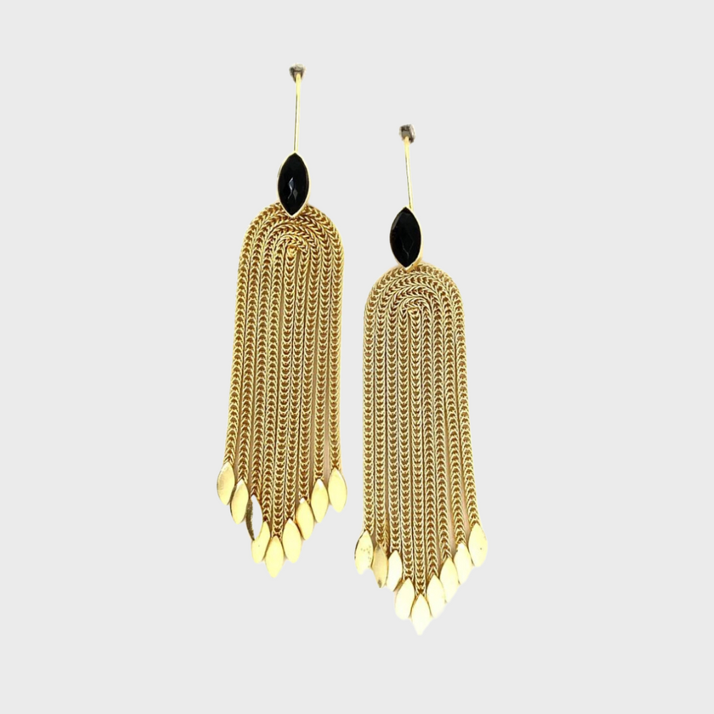 MAIA Black Onyx Earrings