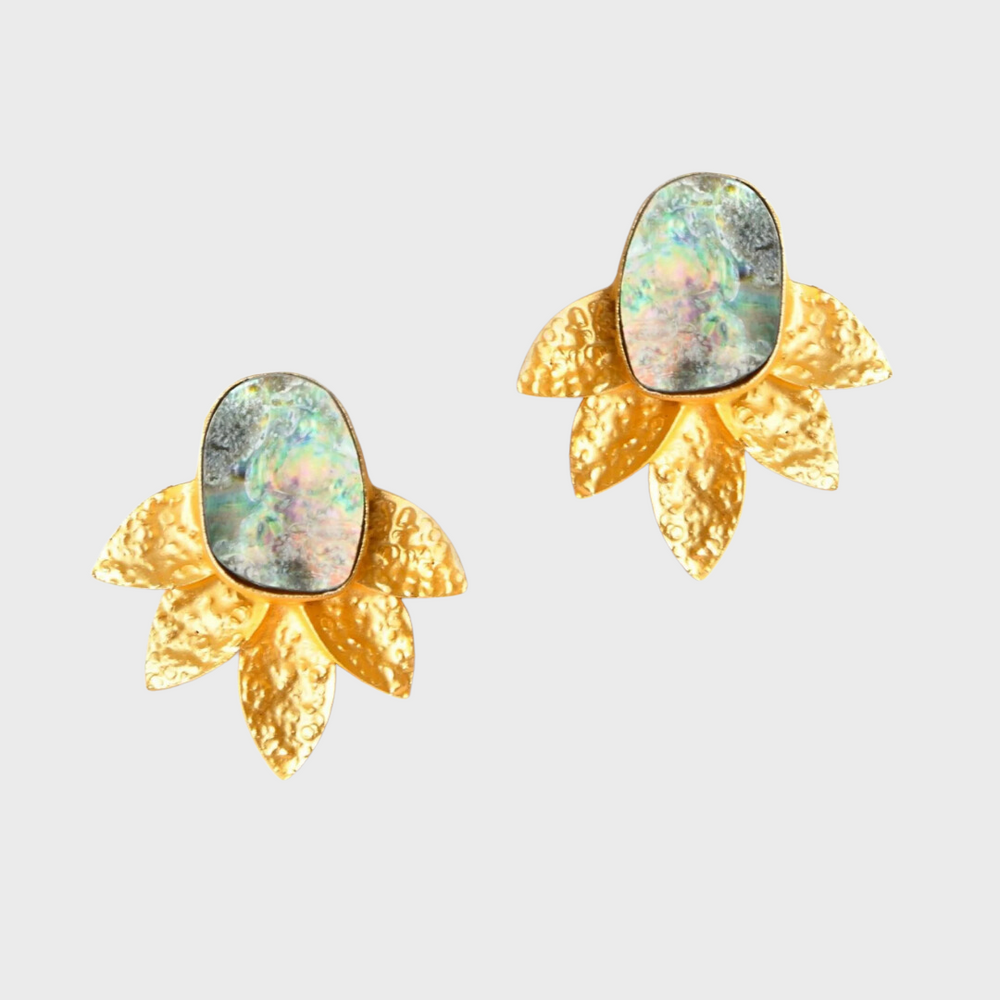 PERSEPHONE Abalone Shell Earrings