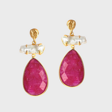  RHEA Ruby Earrings