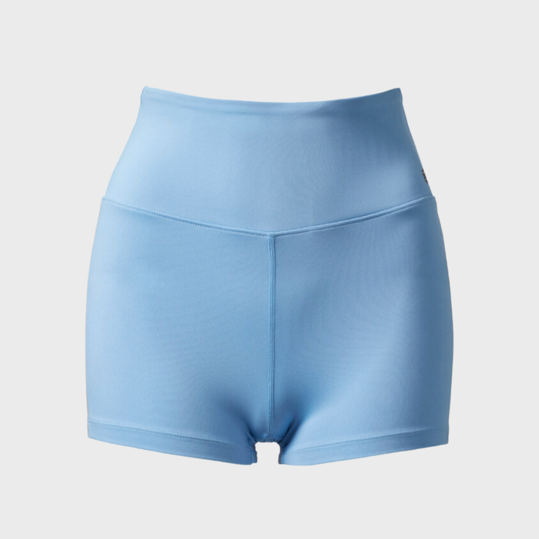 ATTUNE HIGH-RISE SHORTS 2.5" OCEAN BLUE/COCONUT