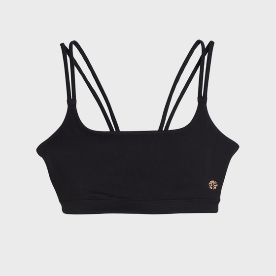 DINAMICA STRAPPY ACTIVE BRA BLACK