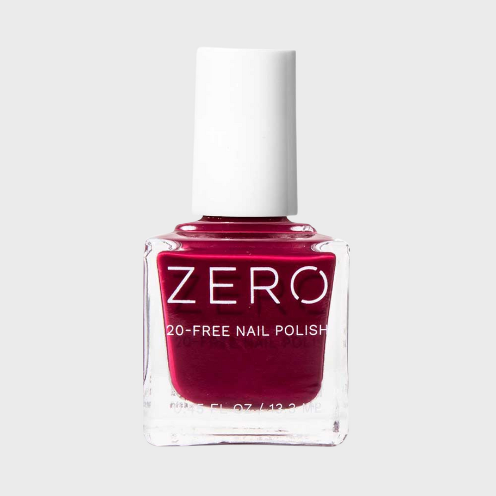 100% Pure ZERO Nail Polish Crims-on With the Show Nail Polish