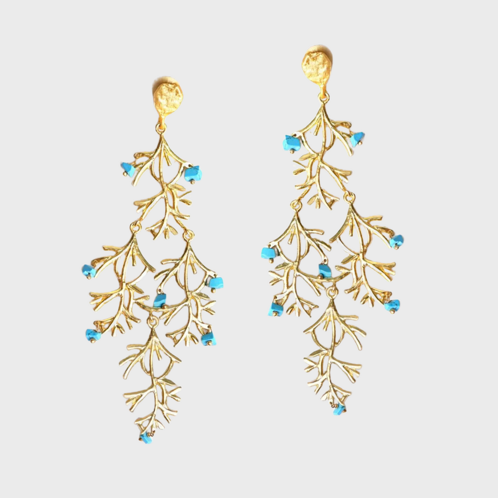 ELECTRA Turquoise Earrings