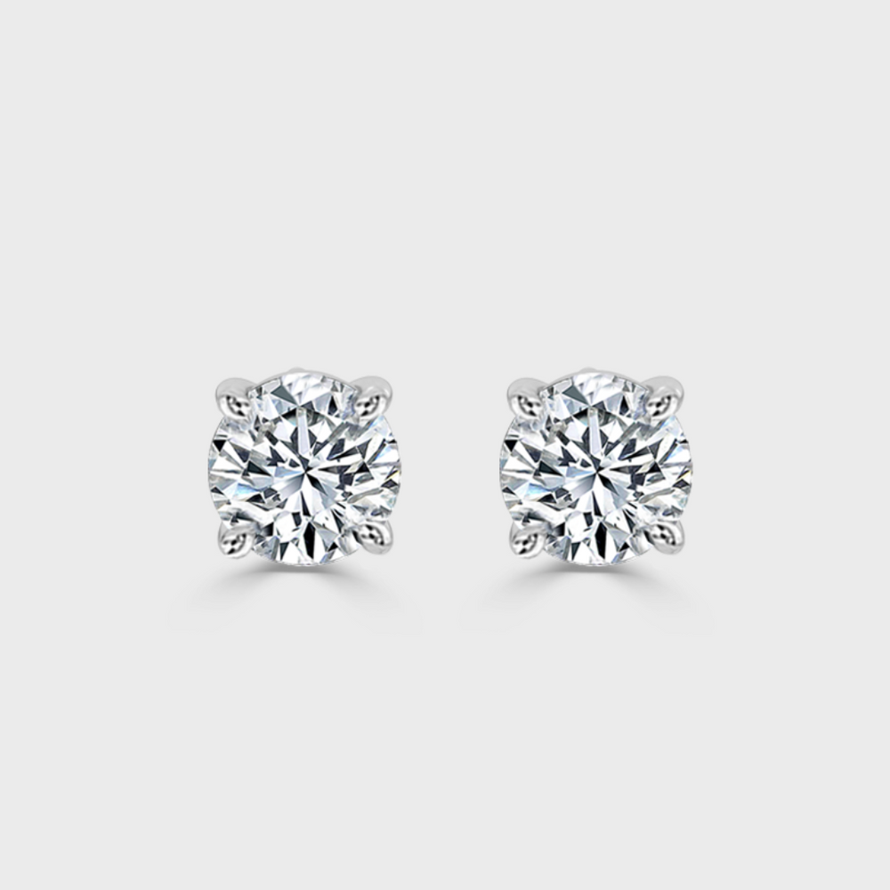 Diamond Stud Earrings