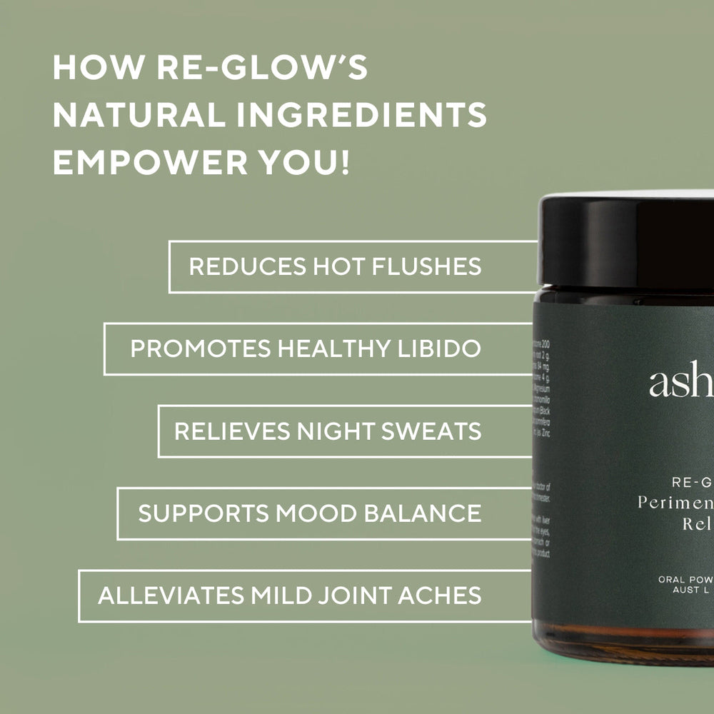 
                      
                        Re-Glow Perimenopause Relief
                      
                    