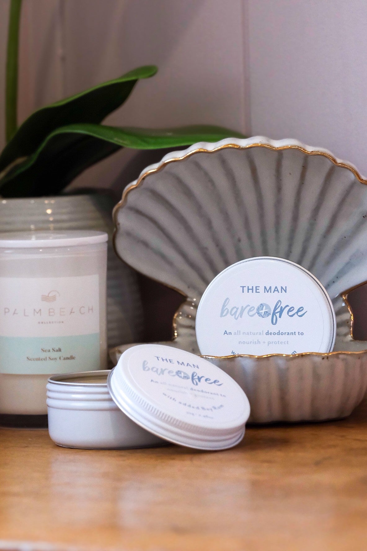 His & Hers - Bare and Free Friendly (Bicarb Free) & the Man All Natural Deodorant